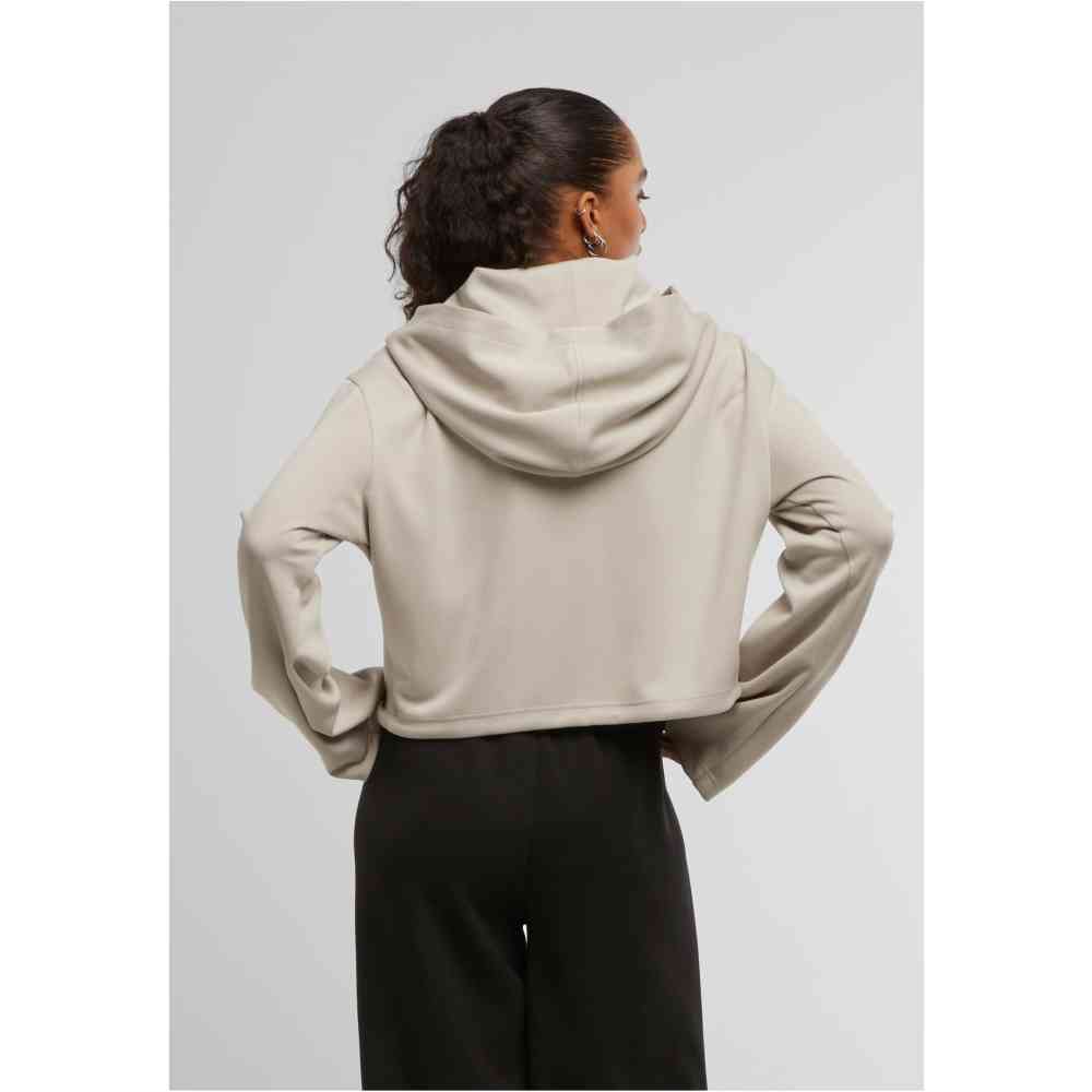 Urban Classics - Soft Touch Kapuzenpullover mit ReiÃŸverschluss - Grau